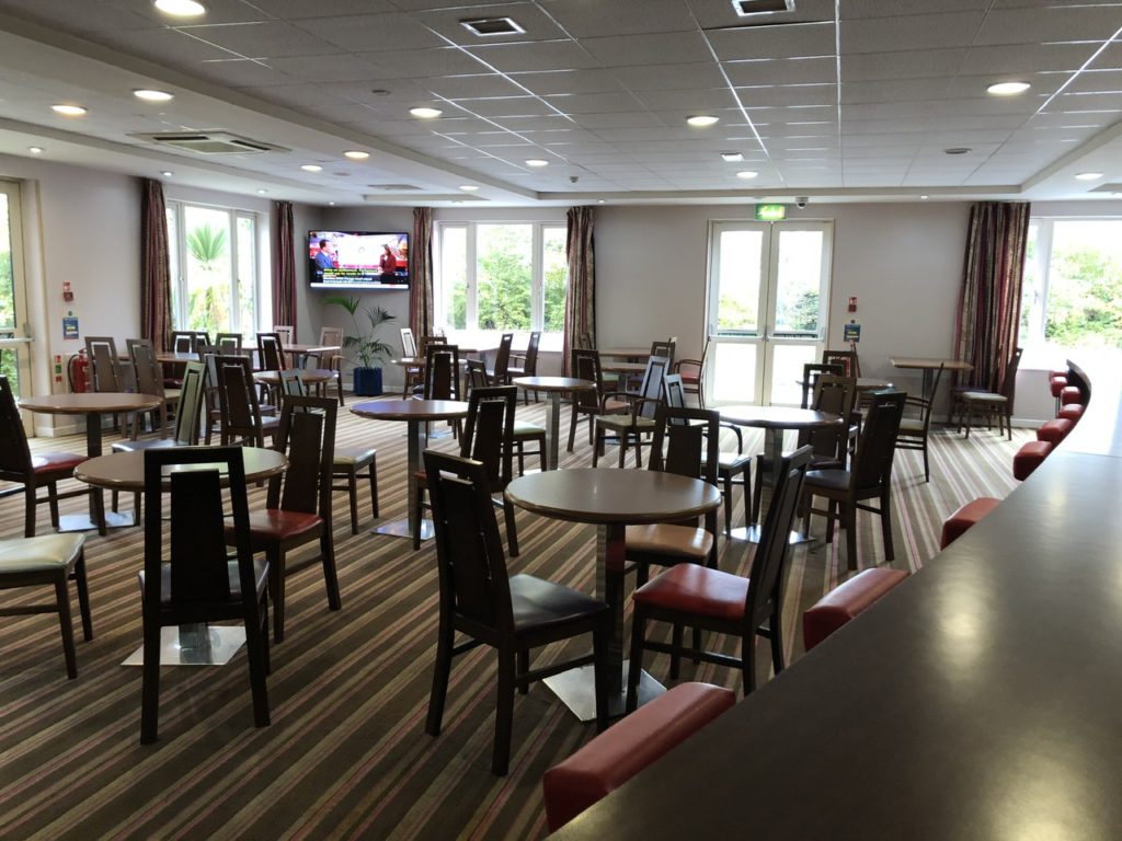 Lounge bar at Holiday Inn Express Poole