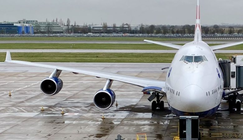 British Airways 747 G-CIVO at London Heathrow