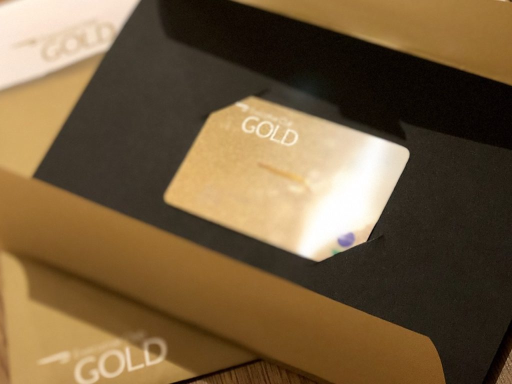 British Airways Executive Club Gold Card