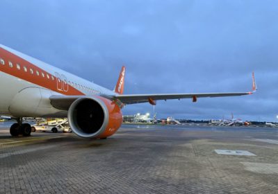 Easyjet A321 at London Gatwick