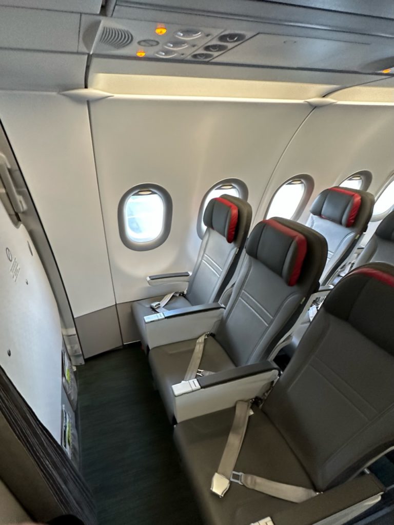 TAP European business class