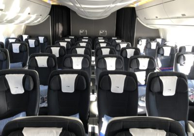 BA World Traveller Plus cabin A350-1000