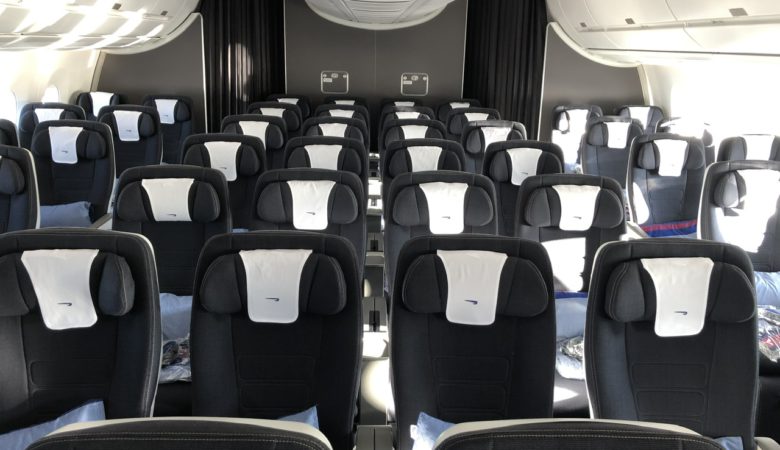 BA World Traveller Plus cabin A350-1000
