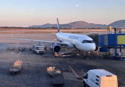 Aegean Airlines A230 at Athens Airport
