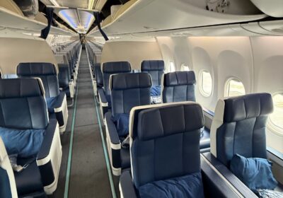 Malaysia Airlines 737 Business Class cabin