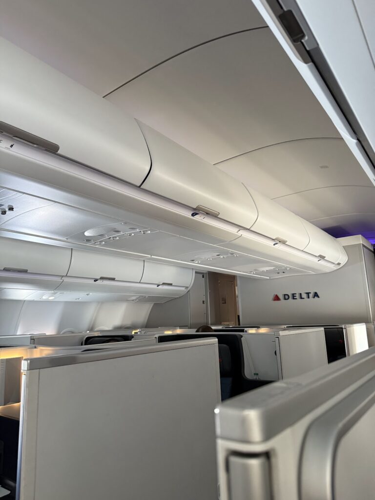 Boarding Delta Business Class Suite