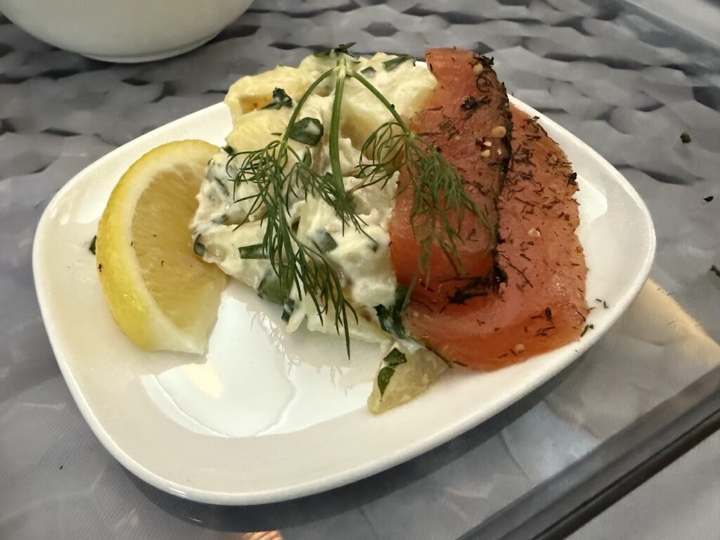 Salmon starter