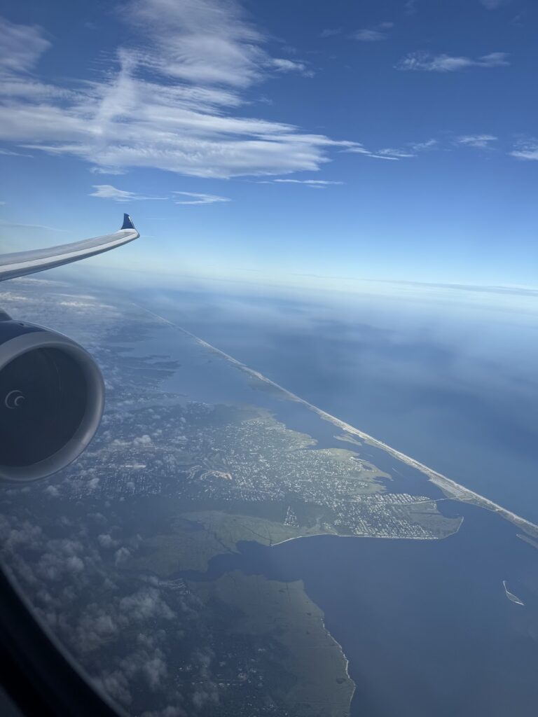 Approaching JFK over Long Island & The Hamptons