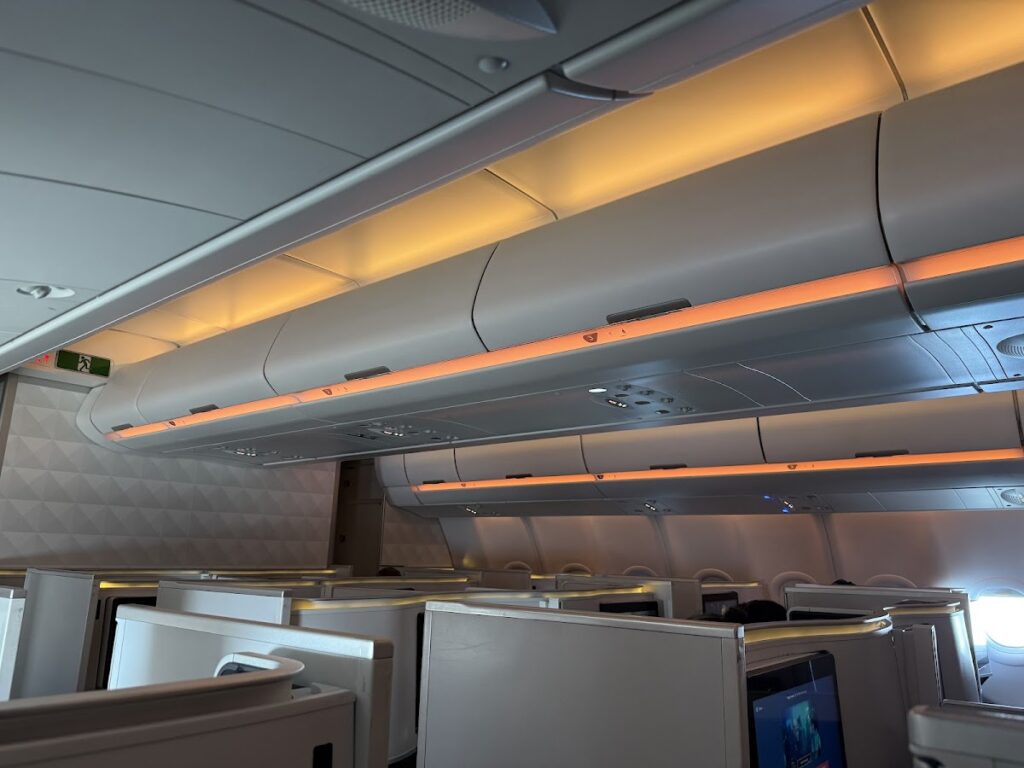 Delta A330neo Business Class cabin
