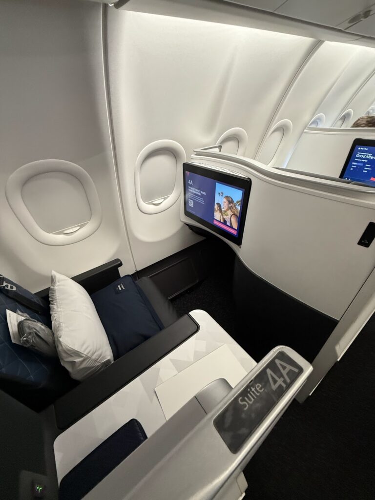 Delta Business Class Suite