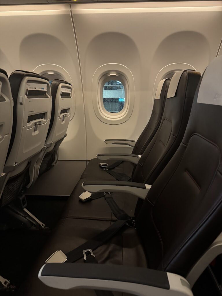 SWISS A320 Business Class