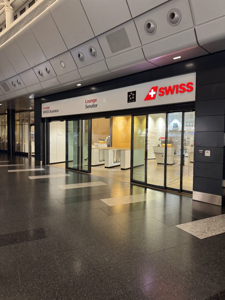 SWISS A320 Business Class