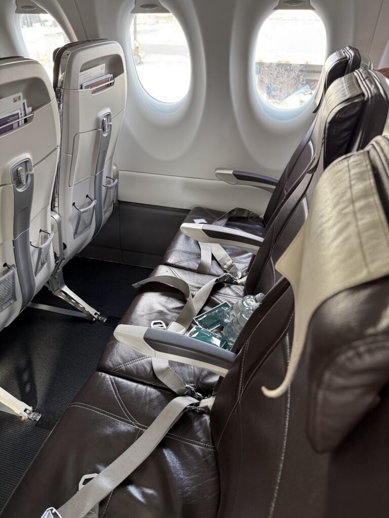 Seat on SWISS A220 Business London Zurich