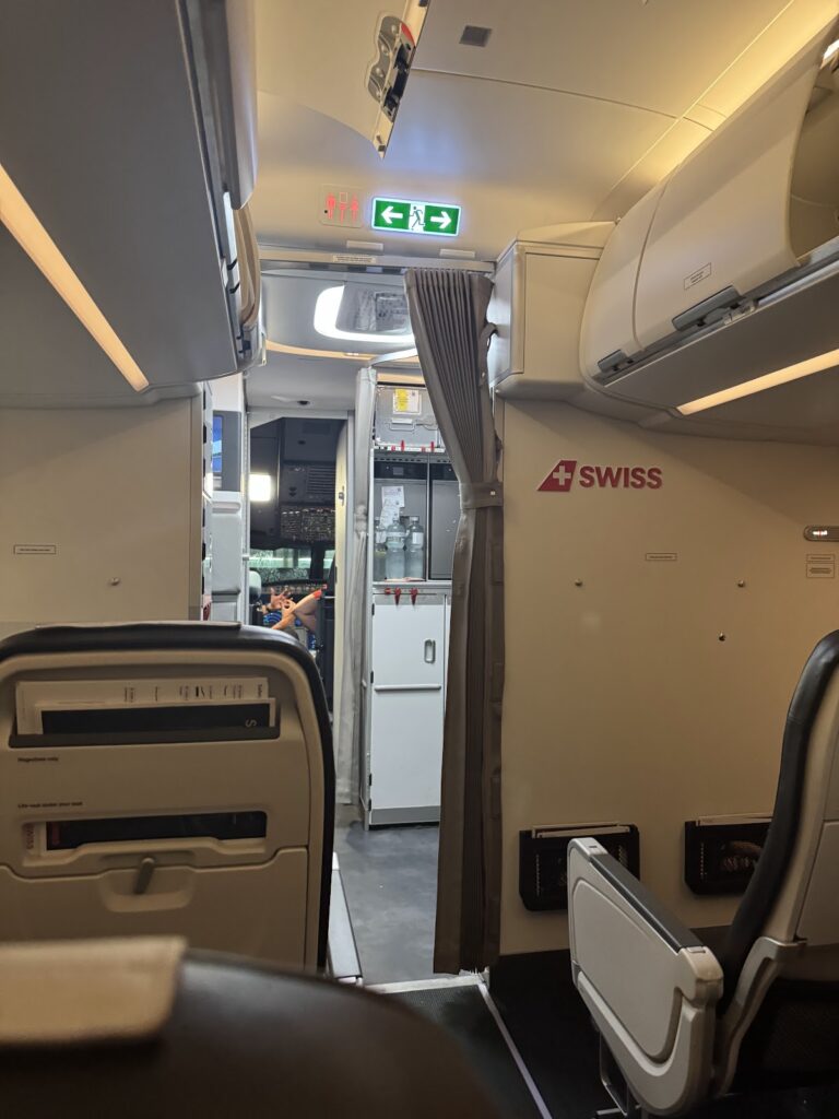 SWISS A320 Business Class
