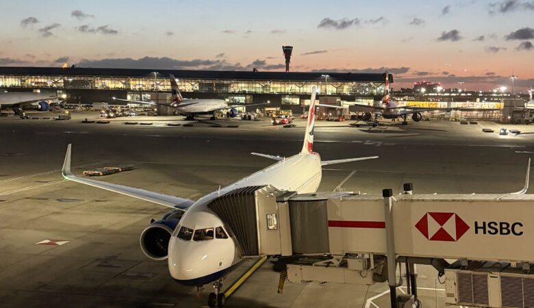 BA A320neo at London Heathrow Terminal 5