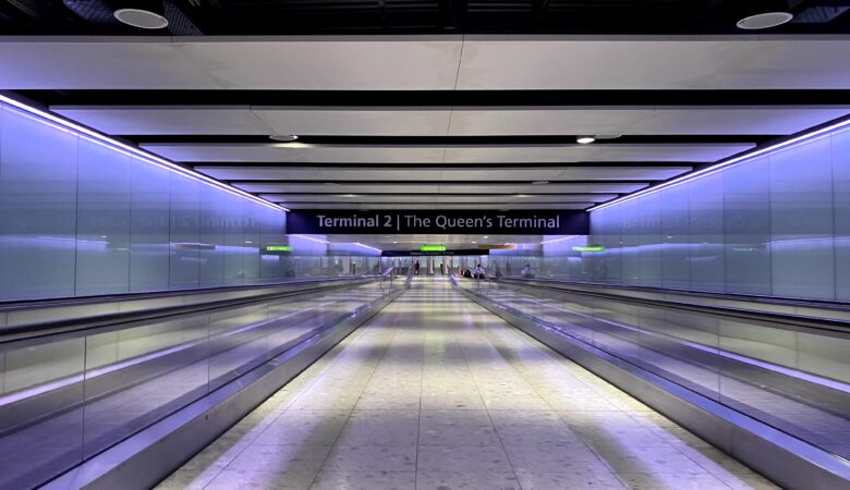 Walkway at Terminal 2 The Queen's Terminal - Heathrow