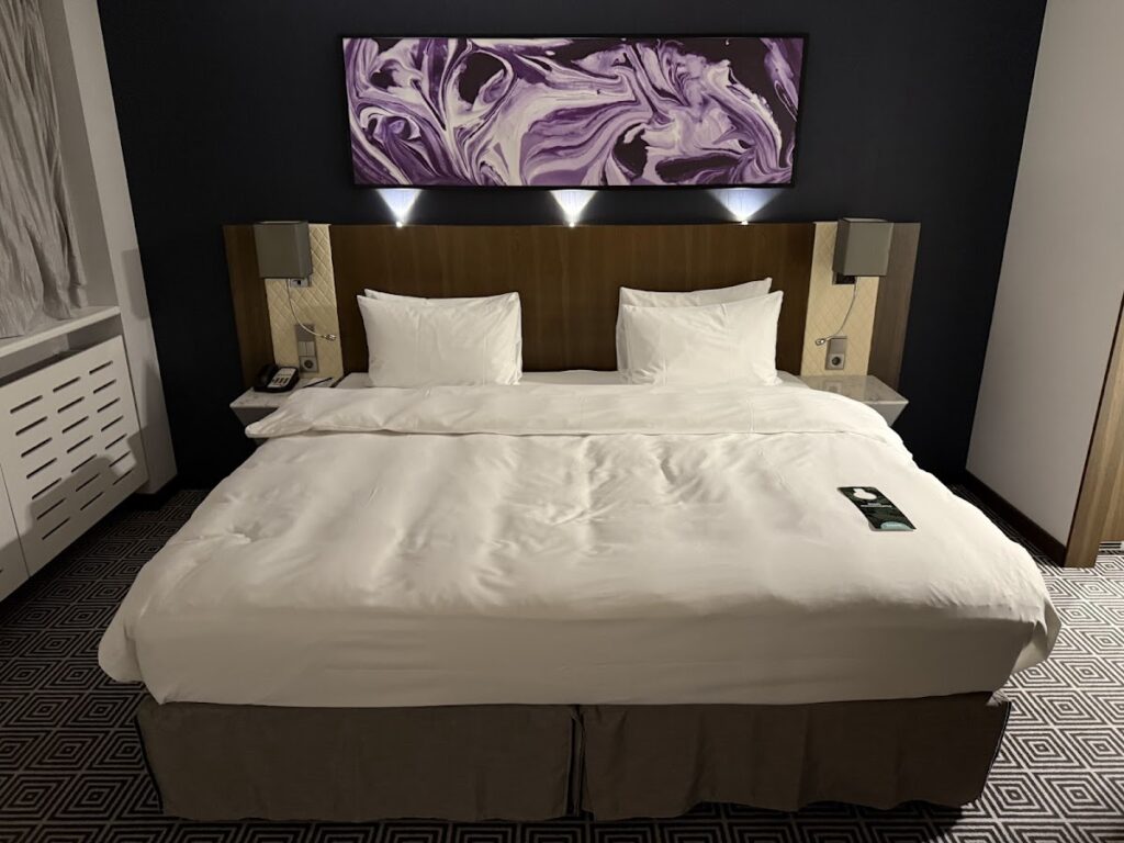 Bed at Radisson Blu Hotel Lietuva