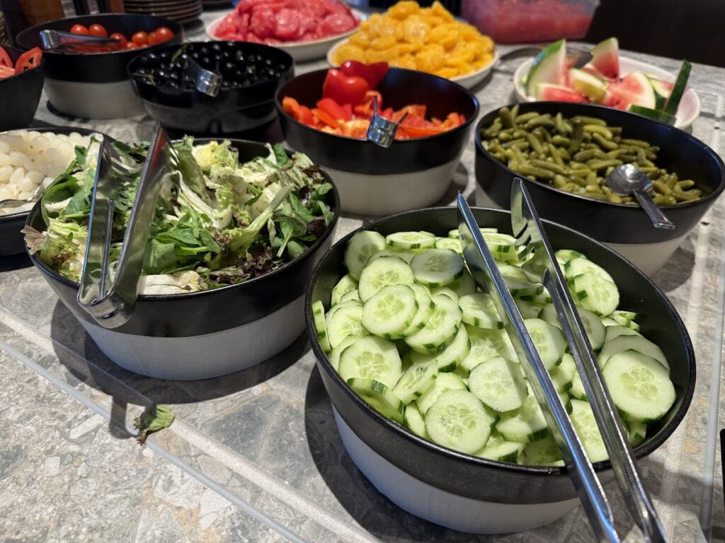The Radisson Lietuva breakfast