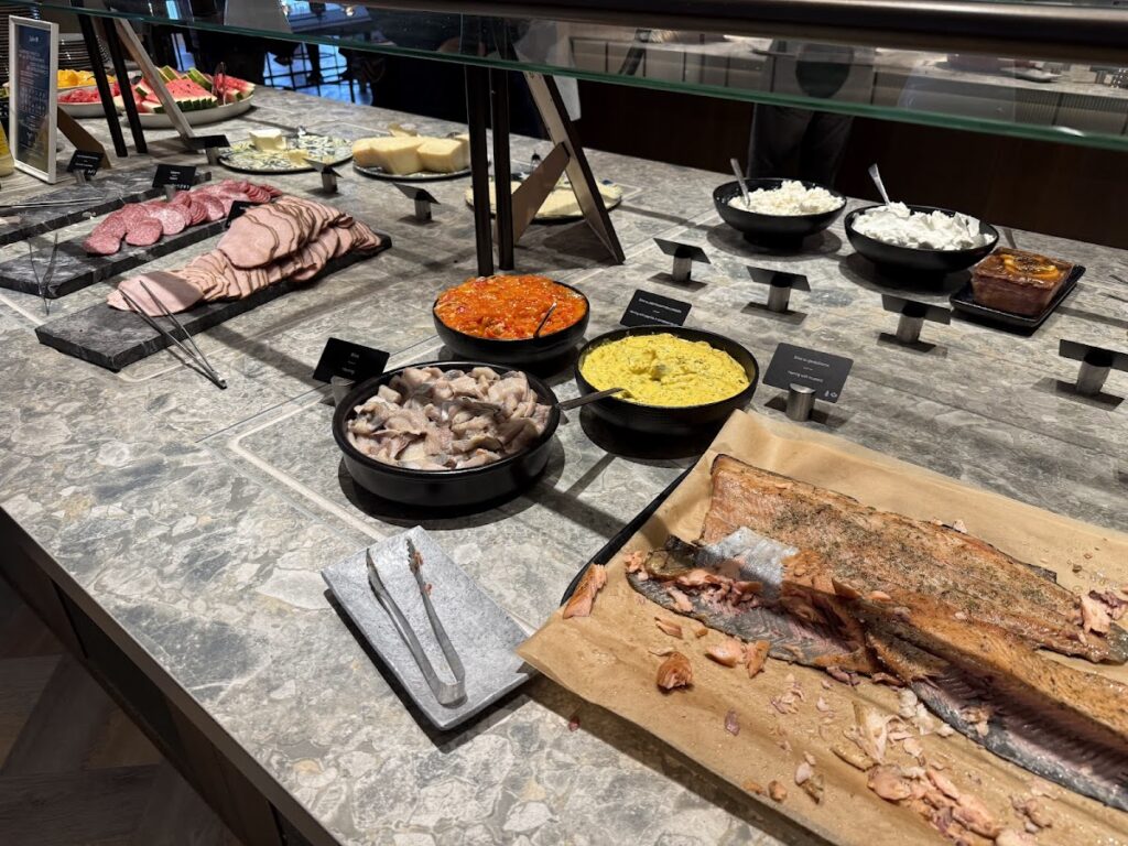 The Radisson Lietuva breakfast