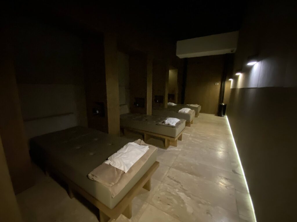 Quiet sleeping room at Latam VIP Lounge São Paulo