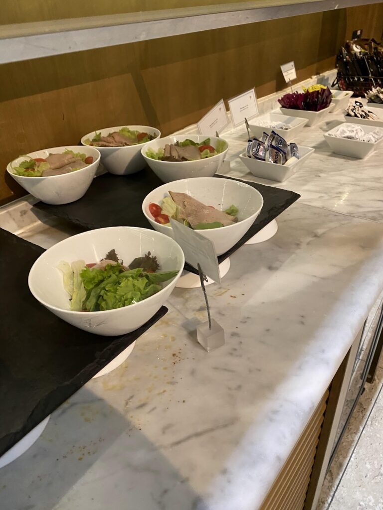 Food in Latam VIP Lounge São Paulo