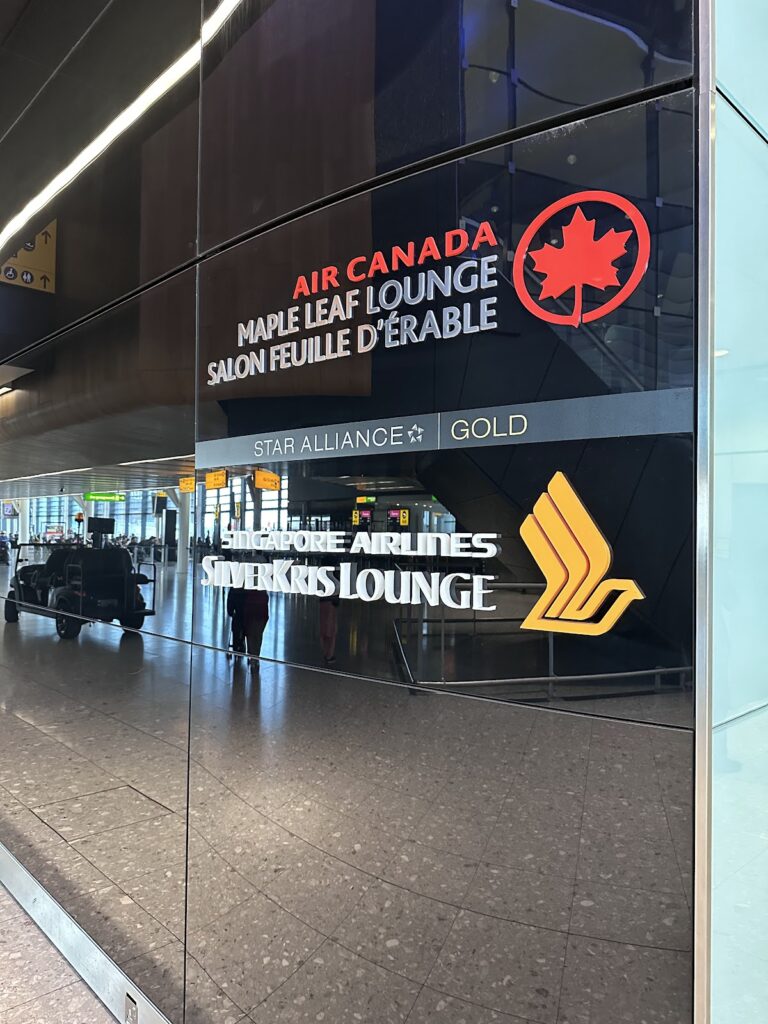 Locating the Singapore Airlines SilverKris Lounge Heathrow