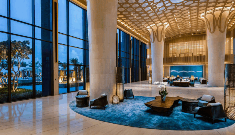 Radisson hotel lobby