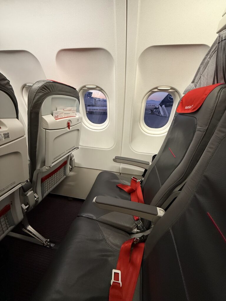 Austrian Airlines A320 Business Class
