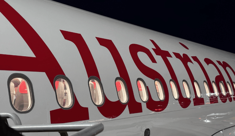 Austrian Airlines A320 fuselage
