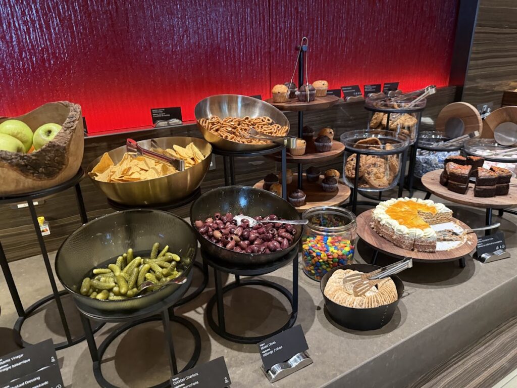 Buffet in the Maple Leaf Lounge