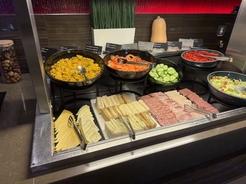 Buffet in the Maple Leaf Lounge