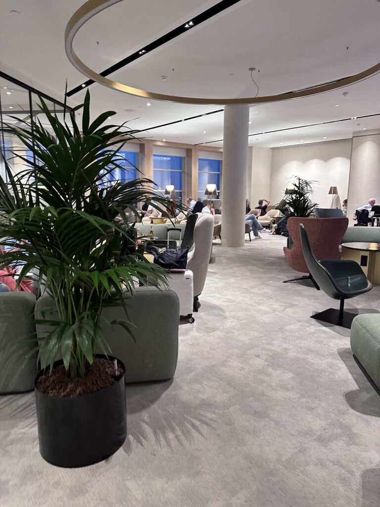 Seating area in the View Lounge