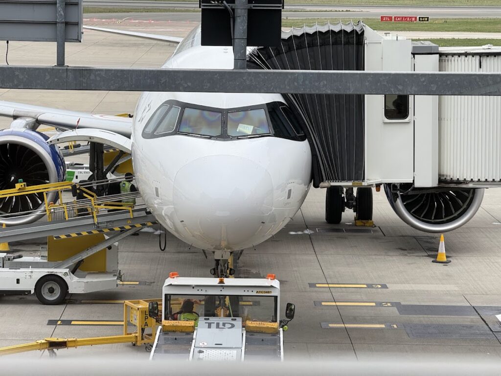 Aegean A321neo at London Heathrow Terminal 2