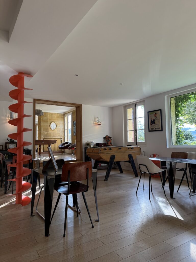 Breakfast room at Chateau du Palanquey & Spa