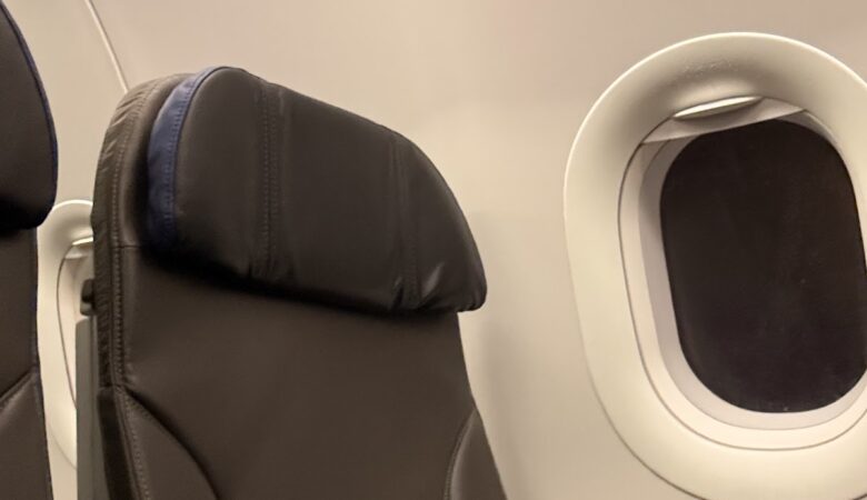 Window seat on LATAM A320 Premium Economy
