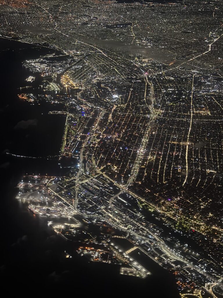 Approaching Buenos Aires on LATAM