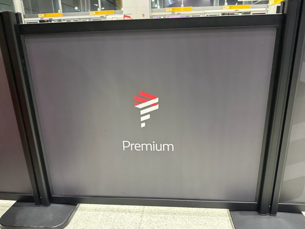 LATAM Premium Economy check-in at Guarulhos
