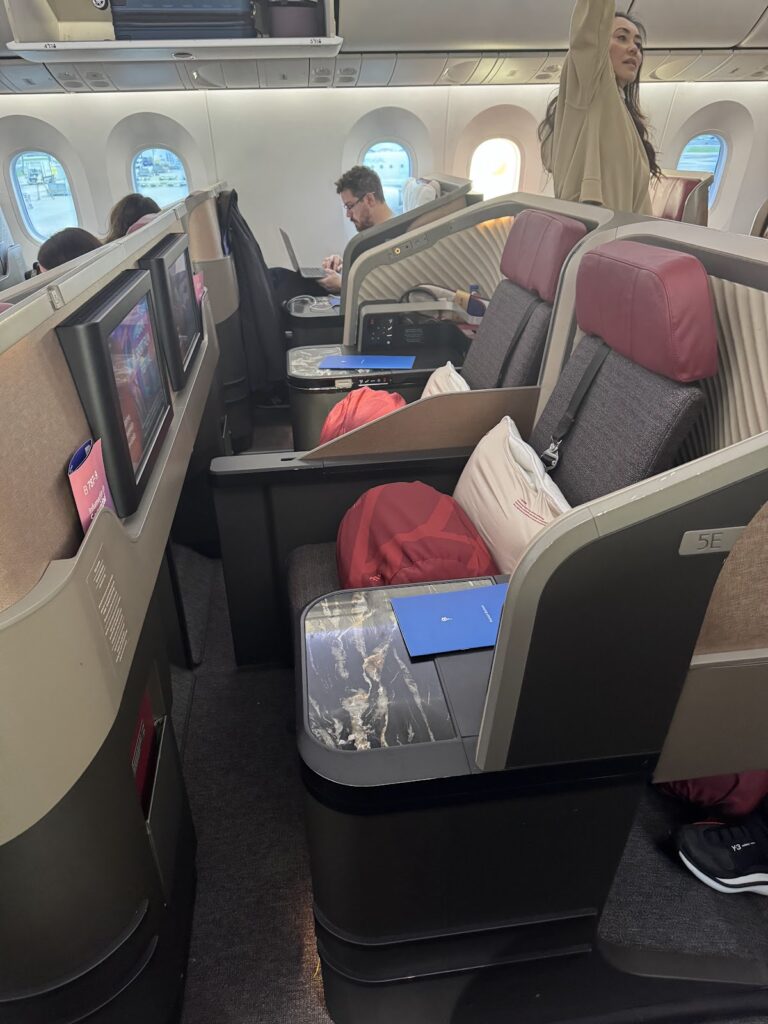 LATAM 787 Business Class