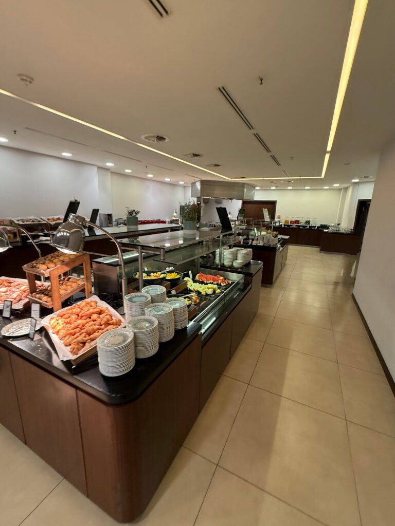 Buffet breakfast at Hilton Berlin