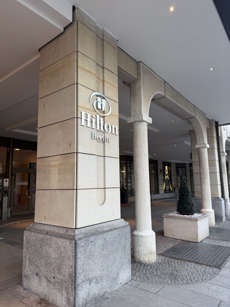 Hilton Berlin entrance