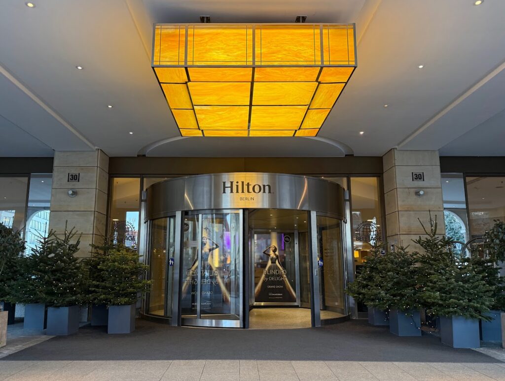 Hilton Berlin entrance