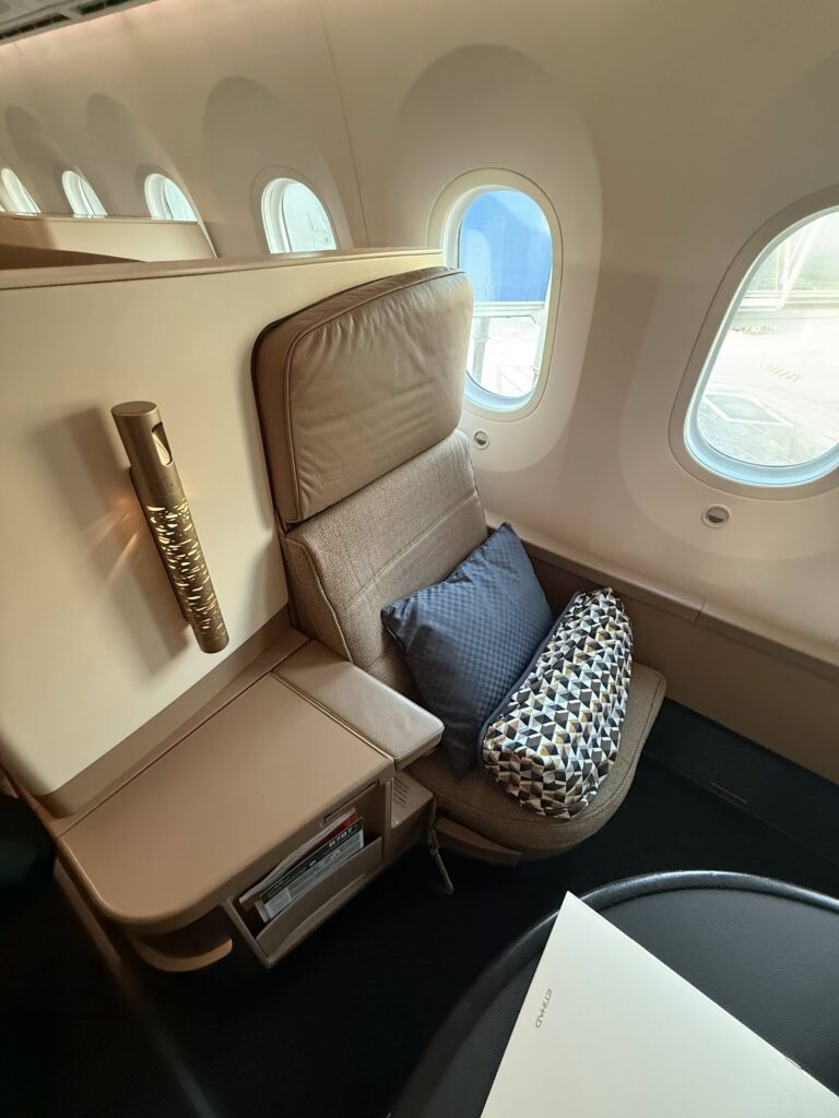 Etihad Business Class