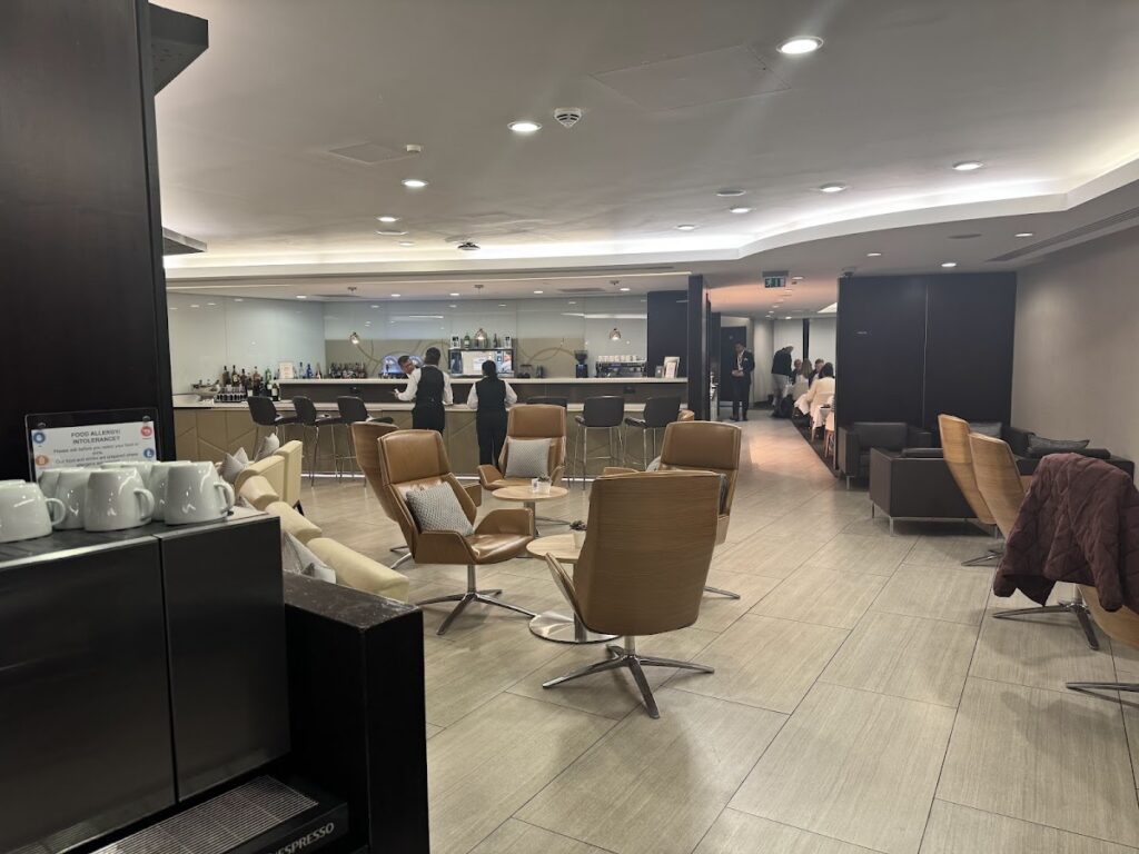 Etihad Heathrow Lounge