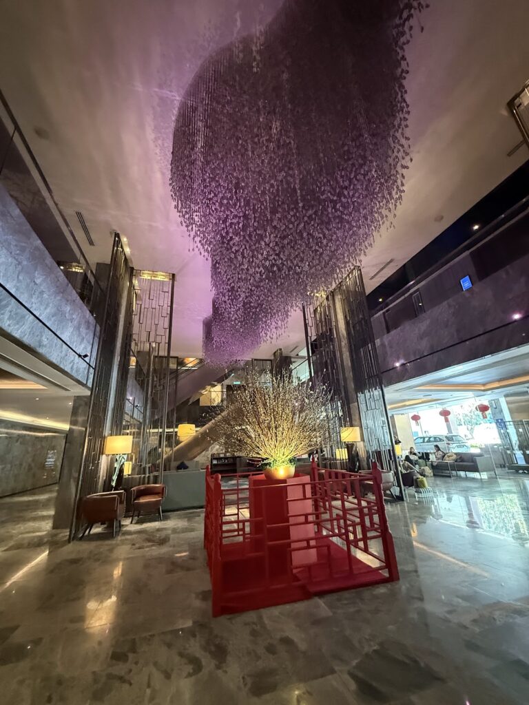 Lobby at Hilton Kota Kinabalu