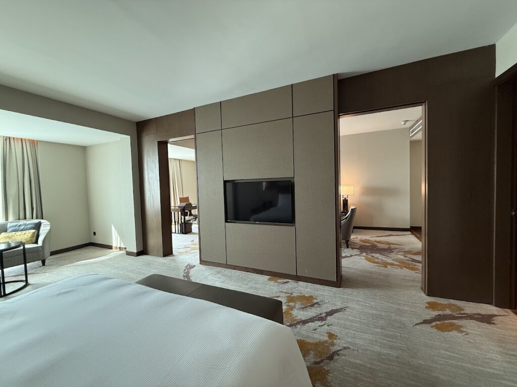 Our first Room (1048) at Hilton Kota Kinabalu