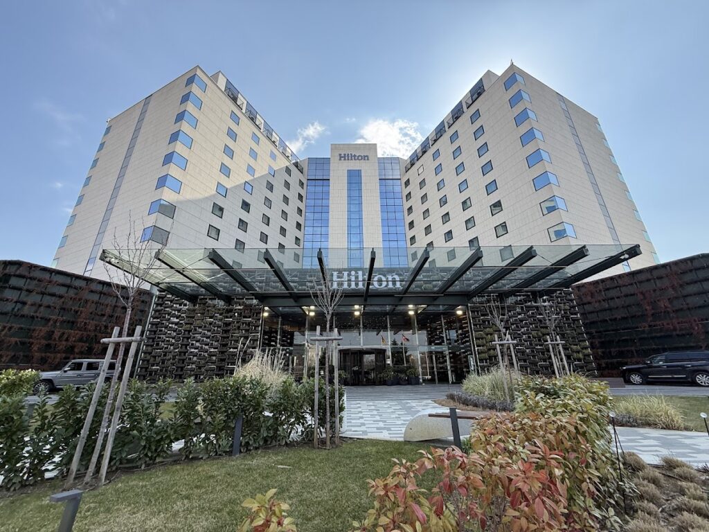 Hilton Sofia frontage