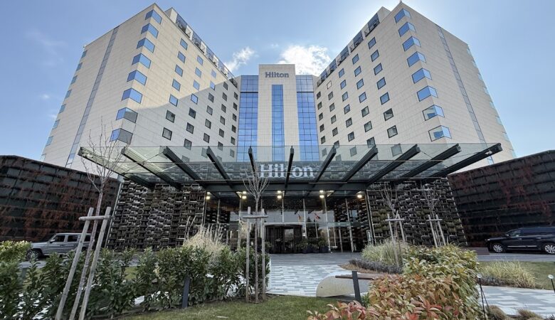 Hilton Sofia frontage