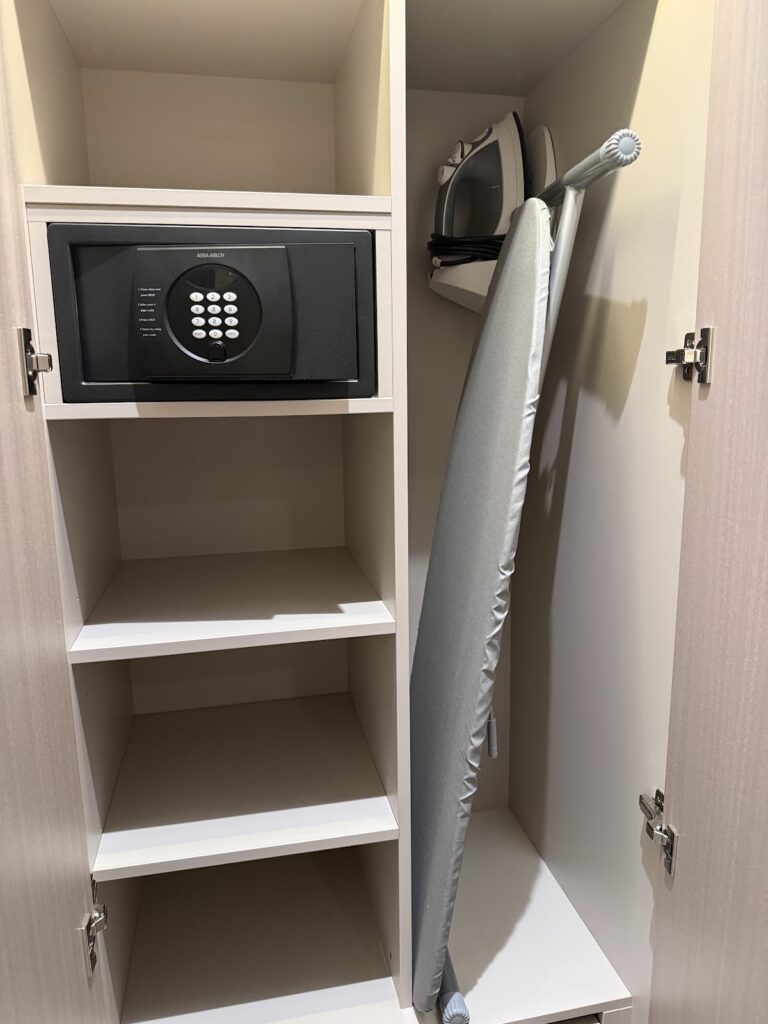 In room amenities at Hilton Sofia