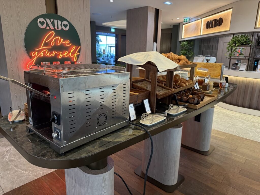 Toast and pastries Hilton Sofia