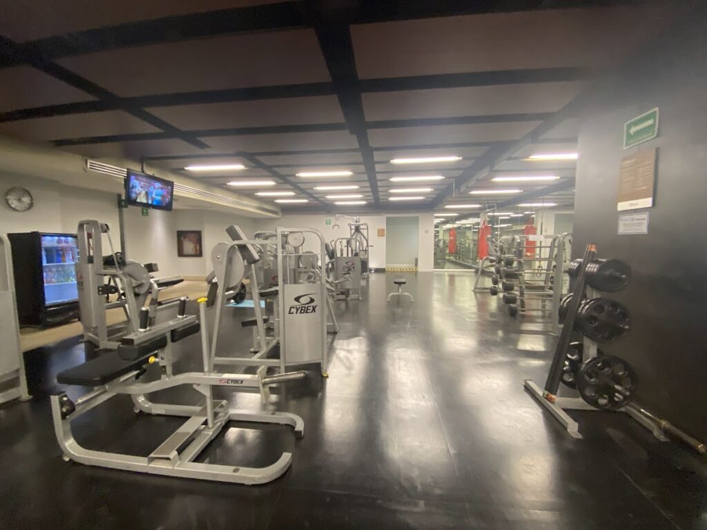 Fitness center at Hilton Mexico City Reforma